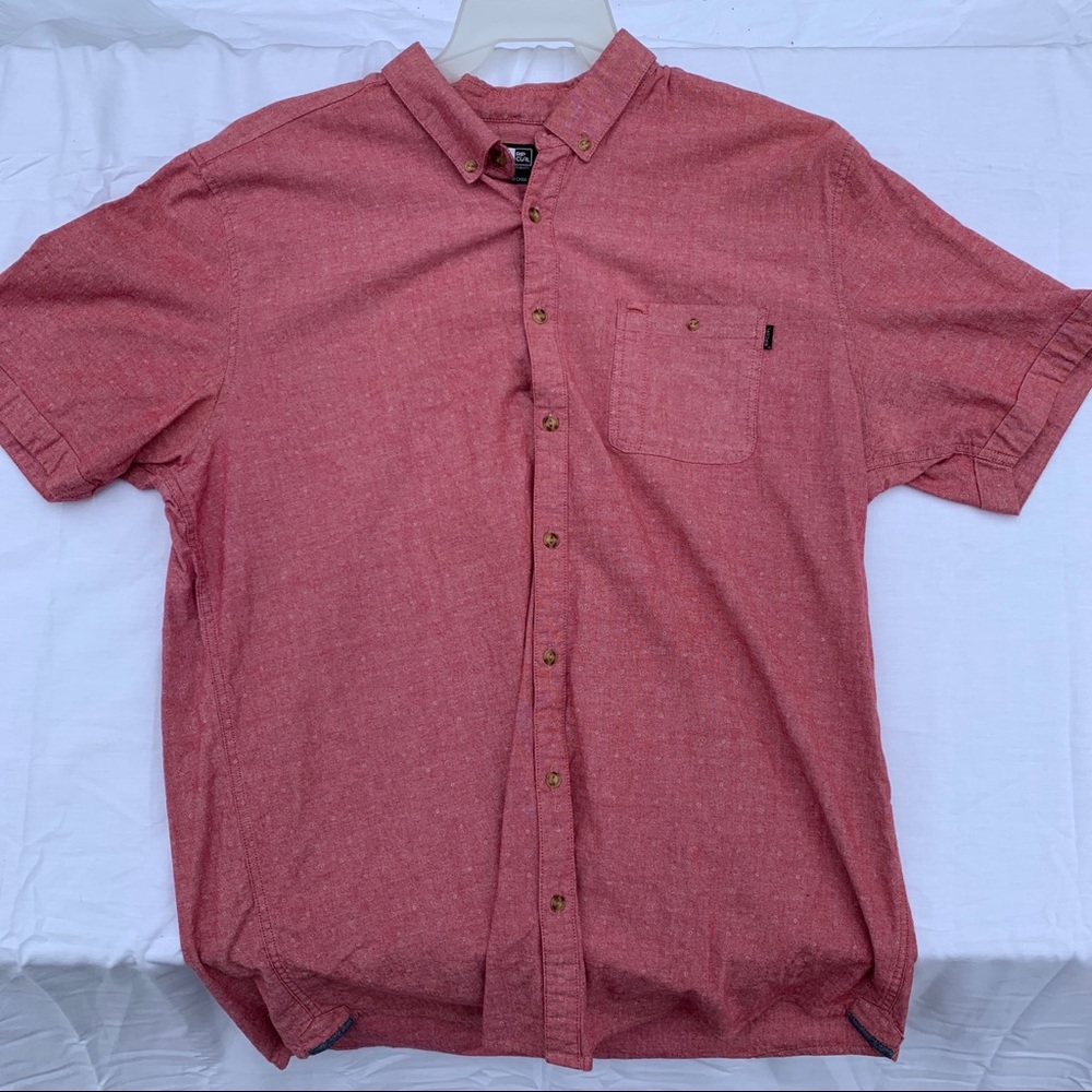 Shirt sleeve button down